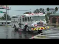 Pasco County Fire Rescue Engine 3 and Medic 1 Responding