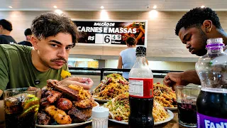 FINALMENTE MEU AMIGO BANCOU UM ALMOÇO DE QUALIDADE!