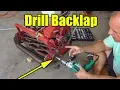 Backlap Reel Mower