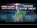 LIVE Monitoring Strong to Severe Thunderstorm Threat Nebraska Iowa