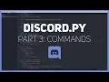 Discord py Making a Discord bot Part 3 Commands