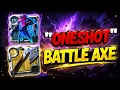 LIVE More Heal Then A Healer B-Axe Albion Online