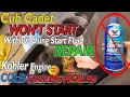 Cub Cadet WON T START Without Starting Fluid REPAIR Lawn Mower Kohler Engine NOT STARTING Cold FIX