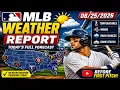 MLB Weather Report Today Baseball Weather Forecast for Today s Games Wind Temperature Rain