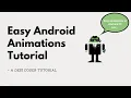 Simple android animations tutorial - Lottie animation tutorial in android