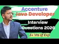 Accenture Java Developer Interview Questions 2026 Java Questions for Experienced Candidates 2026