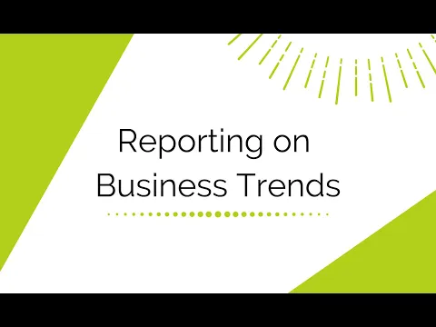 Business Trend Reporting