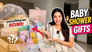 Baby Shower Gifts Unboxing 🥹💝 | Everything We Received for Our Little One