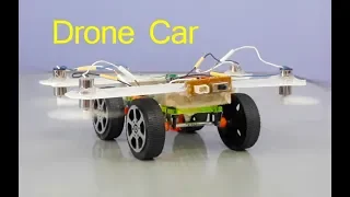 how to make a drone car mera diy