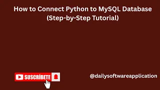 How to Connect Python to MySQL Database Step-by-Step Tutorial