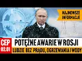 Lagu CEP - Zima zbiera żniwo w Rosji. Infrastruktura nie wytrzymuje.