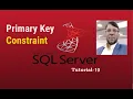 SQL Server Tutorial-10 Primary Key Constraint Aksadur Bangla