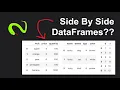 How To Make DataFrames Appear SIDE BY SIDE in Jupyter Without any other external libraries