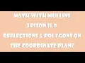 11 0 Reflections Polygons on the Coordinate Plane