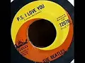 P.S. I Love You by The Beatles on MONO 1962 Capitol 45.