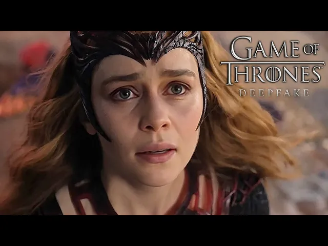 Emilia Clarke Scarlet Witch Variant Meets Wanda Maximoff (Multiverse)