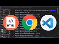 How to Run HTML in VSCode Visual Studio Code in Chrome on Windows 10 Live Server Best IDE 2023