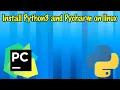 Linux wednesday s install python3 pycharm