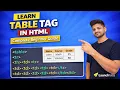 Table Tag in HTML Complete Beginner Guide