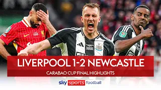 Magpies END 70-year domestic trophy wait 🏆 | Liverpool 1-2 Newcastle | Carabao Cup Highlights