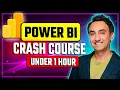 Learn Power BI FAST – Full Beginner Crash Course (1 Hour)