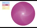 Square Spiral using p5 js