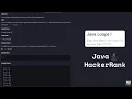 Java HackerRank Java Loops 1 No Talking