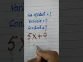 Co-efficient Variable and Constant - efficient