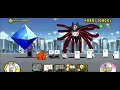 The 6th Angel vs The 4th and 10th Angel Battle Cats