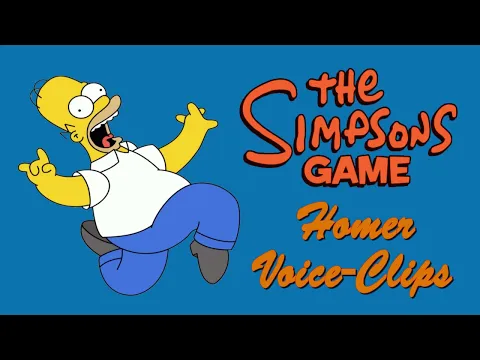 Download MP3 All Homer Simpson Voice Clips • The Simpsons Game • All Voice Lines • Funny • 2007