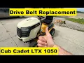 Cub Cadet LXT1050 Drive Belt Replacement