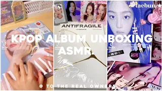 Download ★ 💿 unboxing kpop albums asmr-ish || tiktok compilation 🗯 MP3