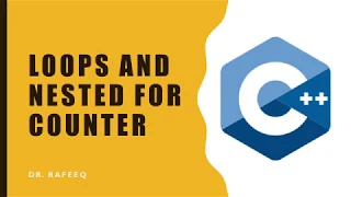 For counter and nested loops in C with Examples 2019
