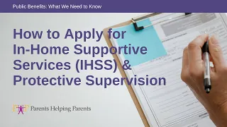 How to Apply to In-Home Supportive Services IHSS Protective Supervision - 2025