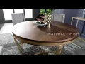 Marlee Natural Finish Dining Table by iNSPIRE Q Modern