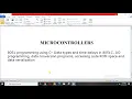 Microcontroller - 8051 C programming