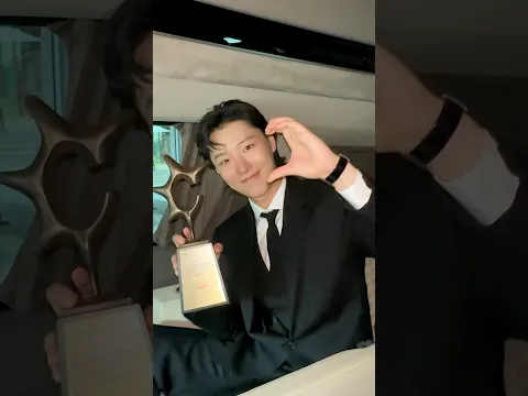 멋진 상 받게 해주셔서 감사합니다 사랑합니다🧡💙#WOODZ #우즈 #2026올해의브랜드대상