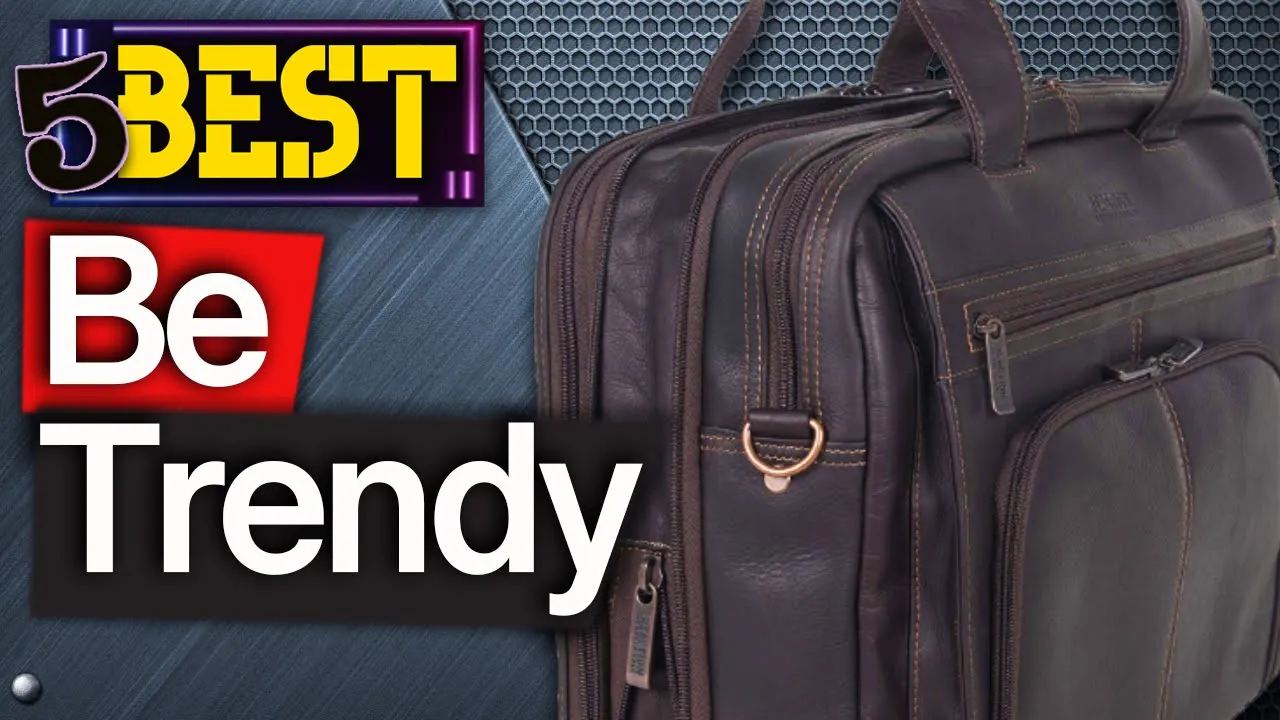 ✅ TOP 5 Best Briefcase Messenger Bags  [ 2022 Buyer's Guide ]