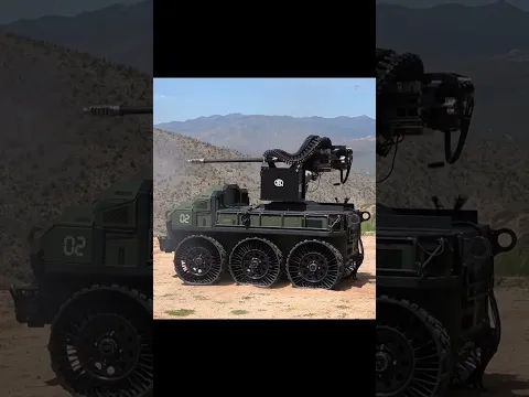 Unmanned Combat Robot Destroys Target Instantly! #shorts #combatrobot #unmanned #army #viral