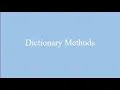 Python Dictionary Methods A Step-by-Step Tutorial 31 CodiesBuddies