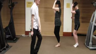 Michael Jackson Smooth Criminal Dance Tutorial Flashmob Version Part 1 of 4 instructions