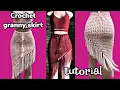 Super Cute granny fringe Cover Up Skirt - Crochet Tutorial