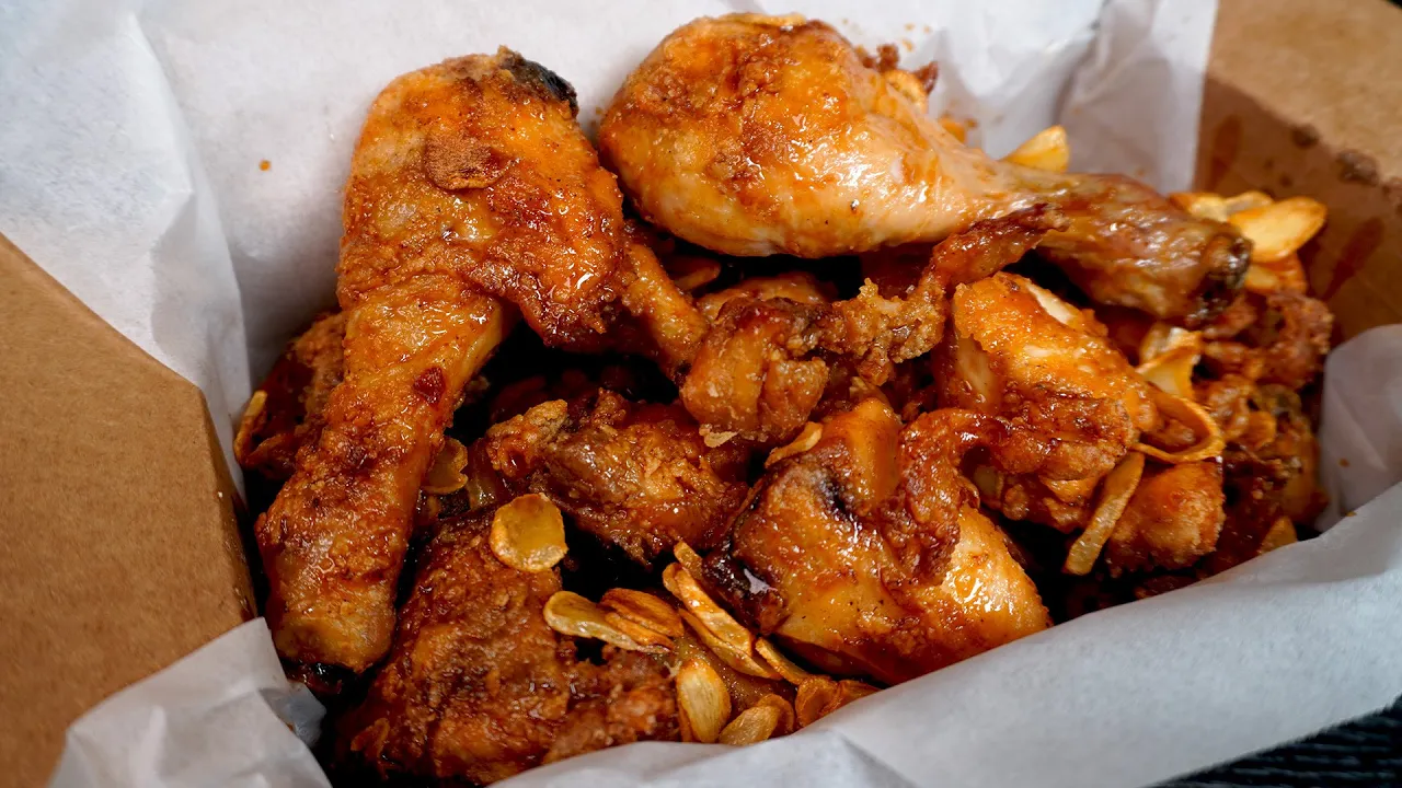 블랙 알리오 치킨