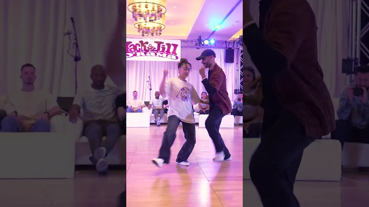 West Coast Swing Jack & Jill O'rama Open Jackpot Improv!  #dance #westcoastswing #nicoleramirez