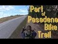 E-bike Ride - Part of Pasadena Texas Bike Trail