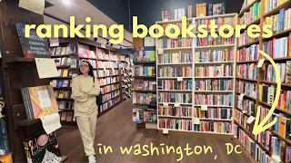 Ranking the BEST bookstores in Washington DC bookstore crawl ep 4
