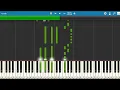 Download Lagu Sonyk el Dragón - Mi Vida Eres Tú | Piano Tutorial | Midi
