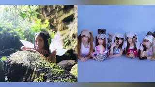 omg x pu y fairy otw newjeans x jhen aiko mashup