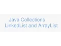 Java Collection Framework List Interface intro with ArrayList and LinkedList