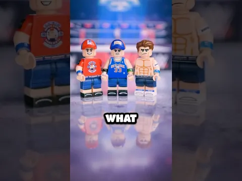 John Cena LEGO Minifigures! Made with the xTool O1 Omni Printer